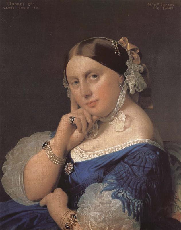 Jean-Auguste Dominique Ingres Portrait of Derfina oil painting image